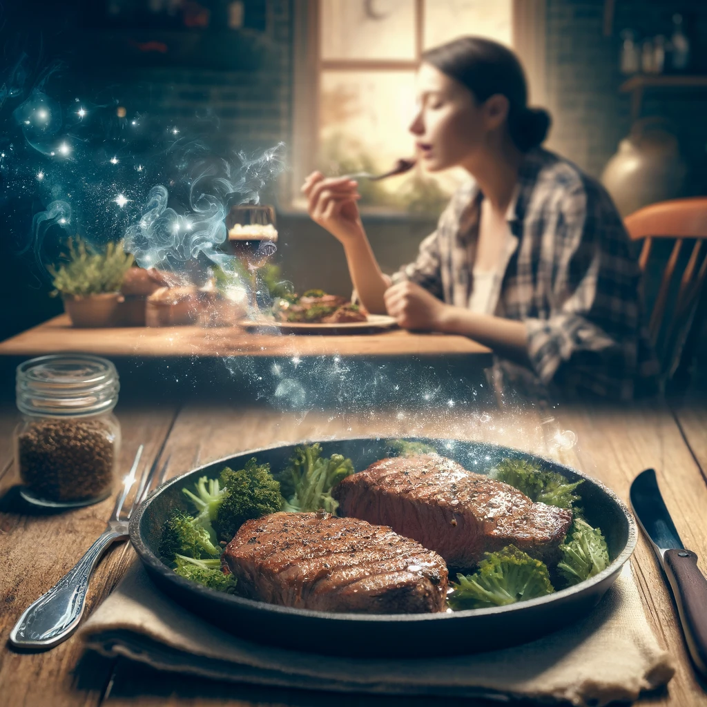 Түсінде піскен ет жесе не болады