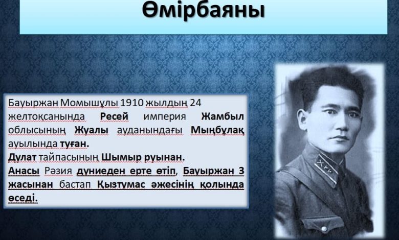 б.момышұлы өмірбаяны