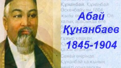 абай құнанбаев өмірбаяны қазақша